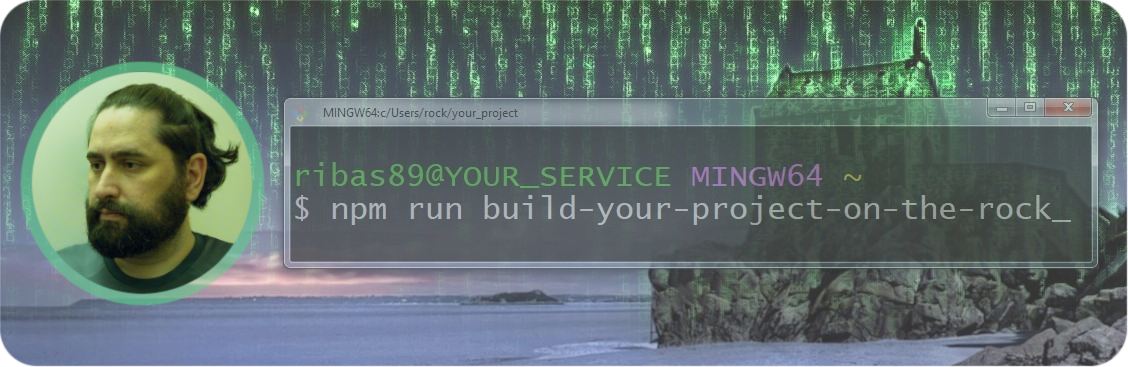 build your project on the rock